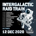 Intergalactic Raid Train, 12th December 2020